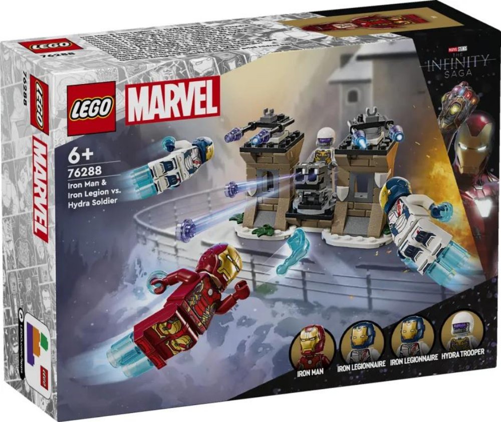 LEGO Marvel Super Heroes – Iron Man & Iron Legion VS. Hydra Soldier (76288)
