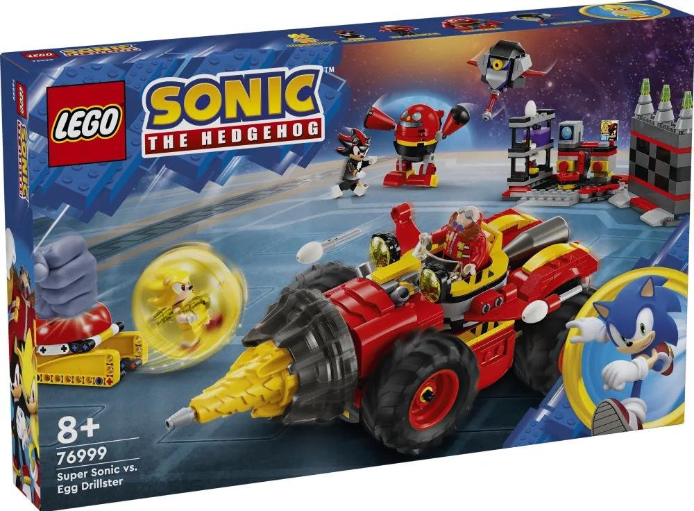 LEGO Sonic The Hedgehog – Super Sonic VS. Egg Drillster (76999)