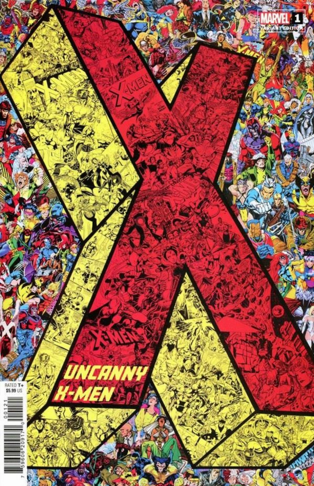 Τεύχος Κόμικ The Uncanny X-Men #1 Garcin Variant Cover