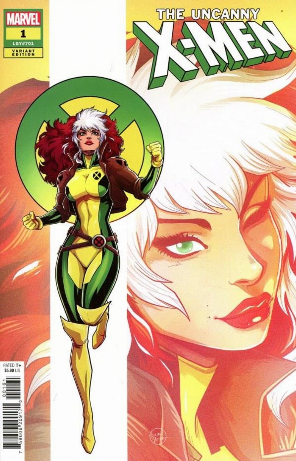 Τεύχος Κόμικ The Uncanny X-Men #1 Rogue Variant Cover