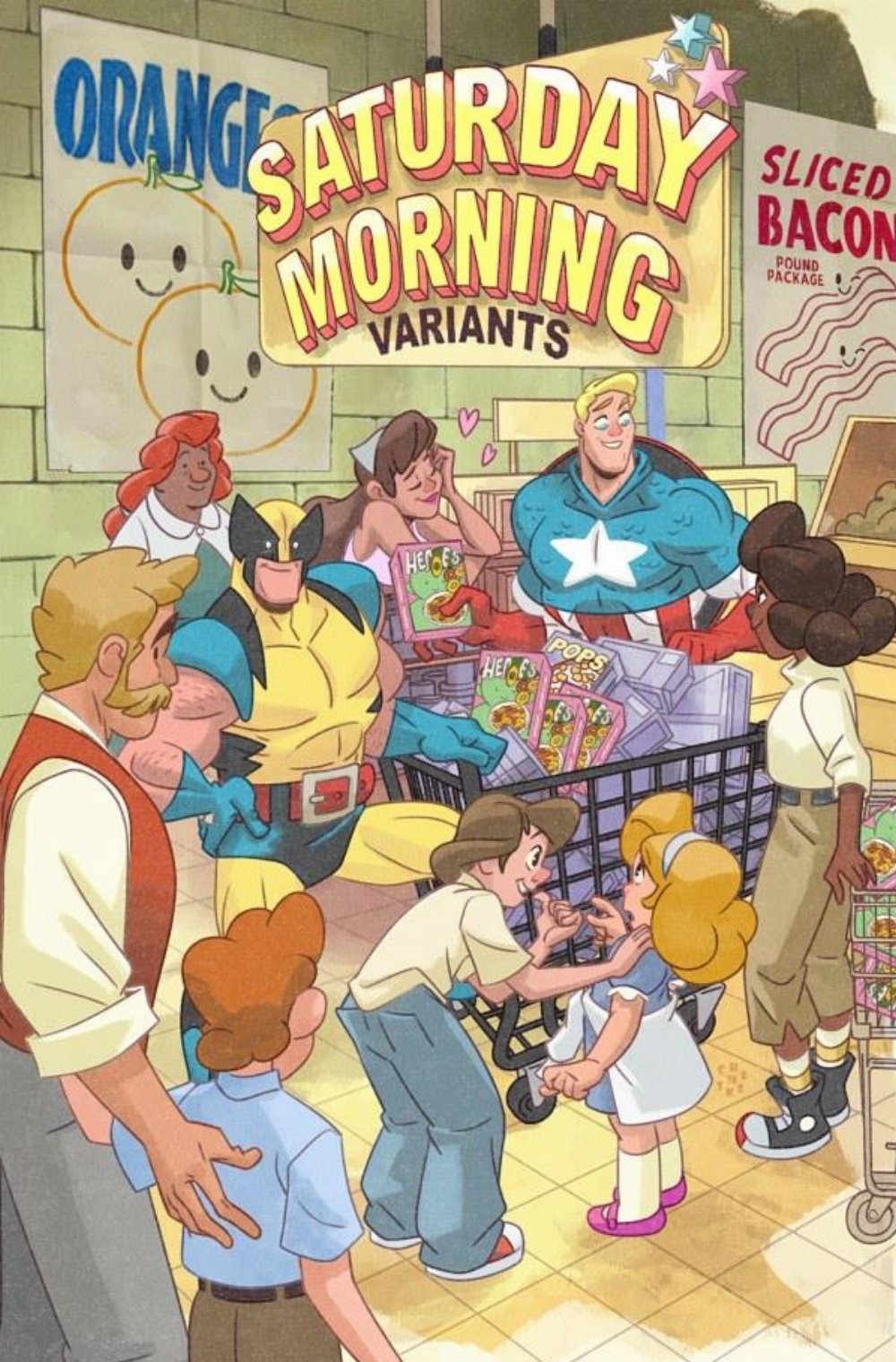 Τεύχος Κόμικ Wolverine: Revenge #1 (Of 5) Galloway Saturday Morning Variant Cover