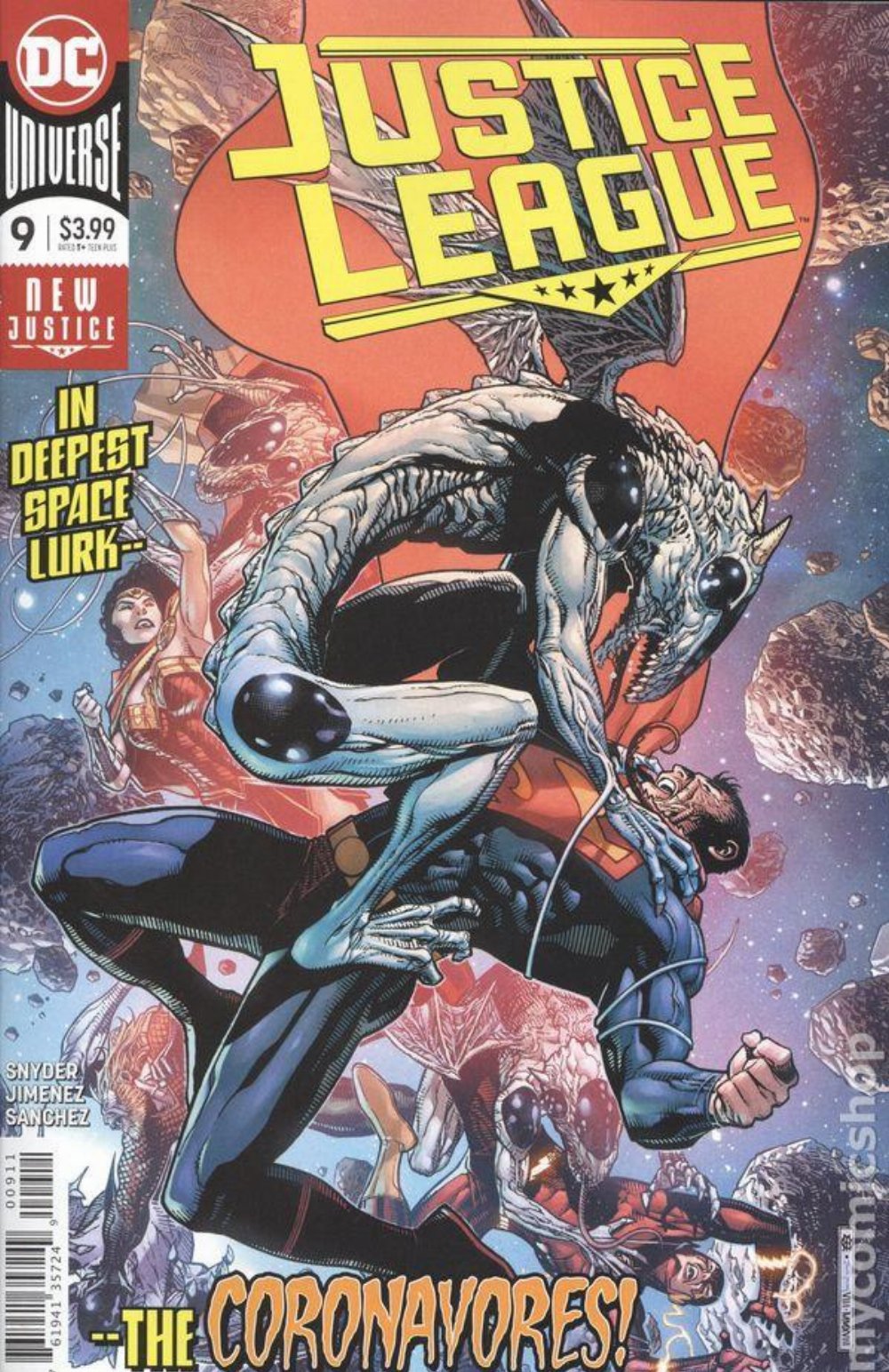 Τεύχος Κόμικ Justice League #09