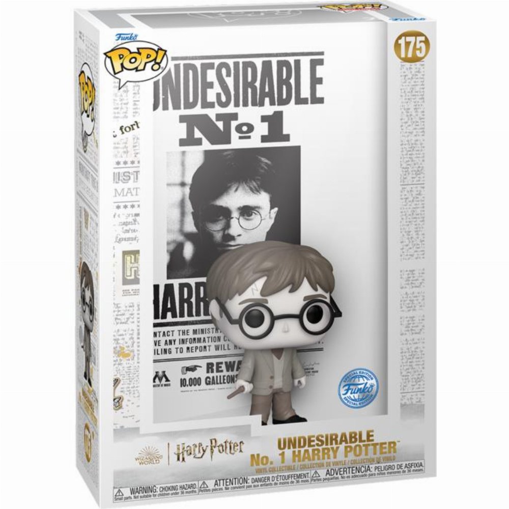 Φιγούρα Funko POP! Harry Potter – Undesirable No. 1 Harry Potter (Wanted Poster) #175 (Exclusive)
