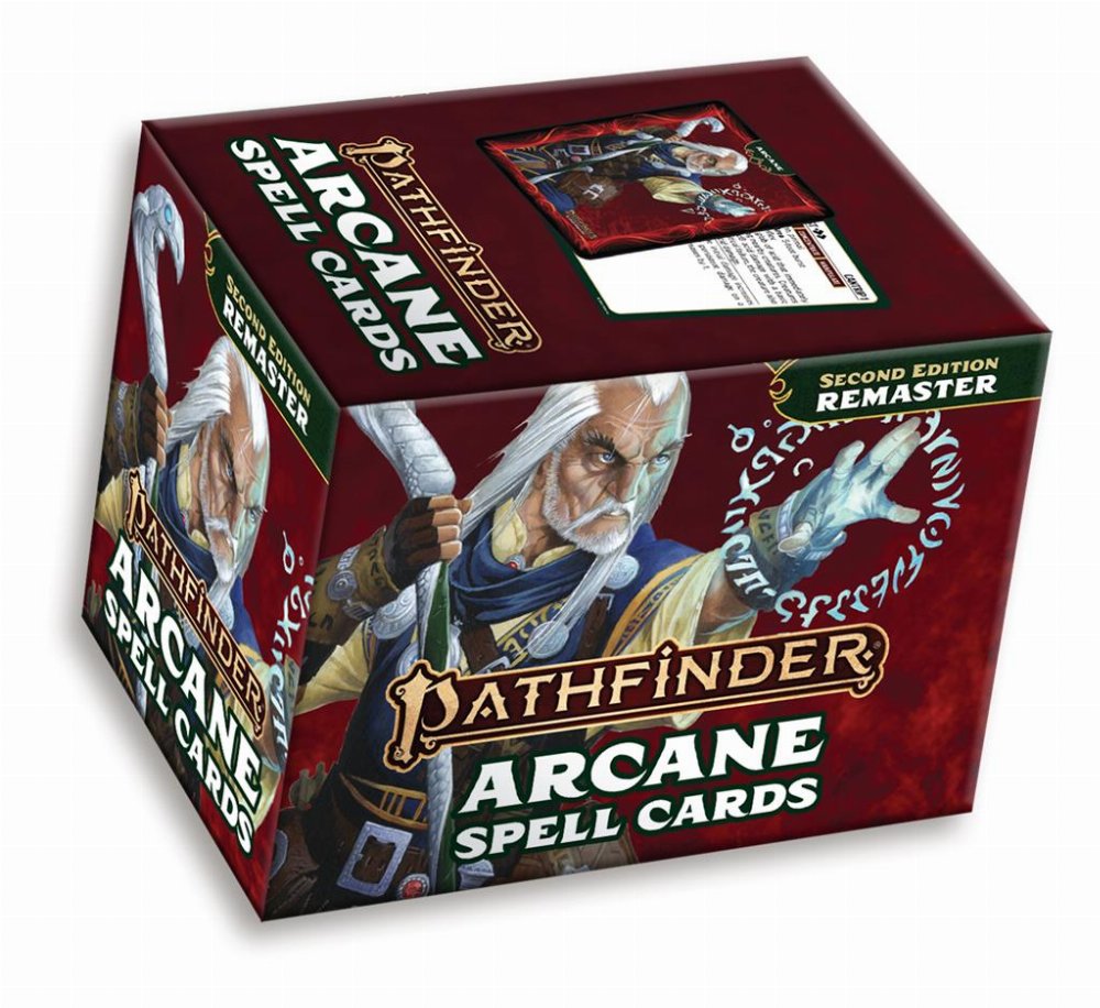 Pathfinder Roleplaying Game – Spell Cards: Arcane (P2) Remastered