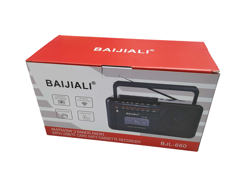 Ραδιόφωνο – Κασετόφωνο – BJL660 – 306603 – Black
