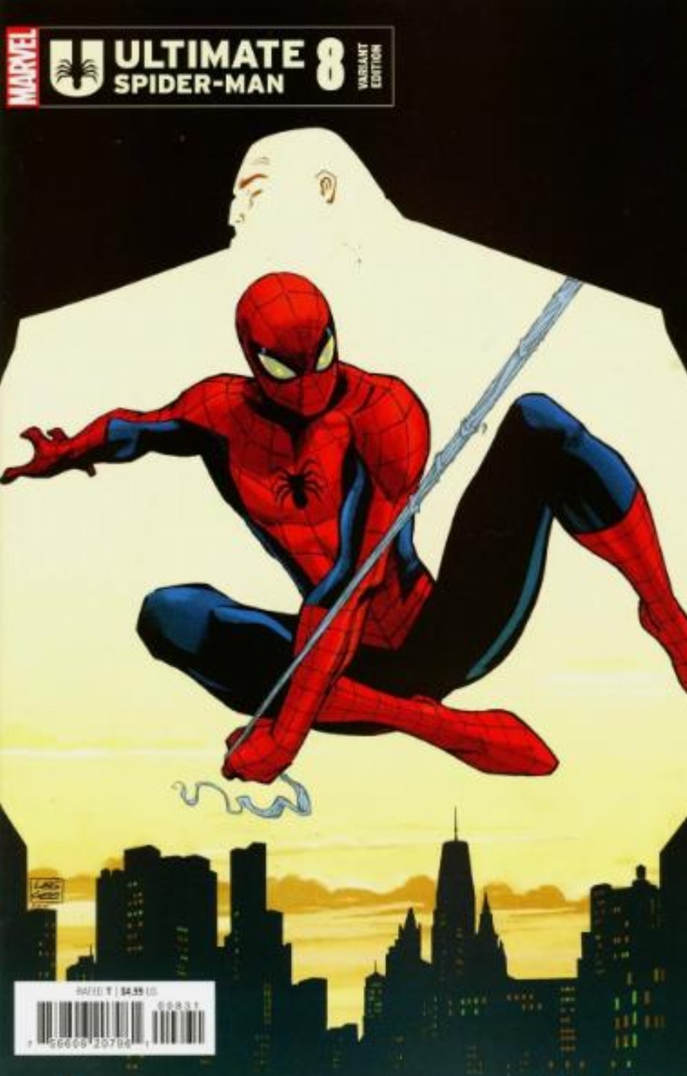 Τεύχος Κόμικ Ultimate Spider-Man #8 Garbett Variant Cover
