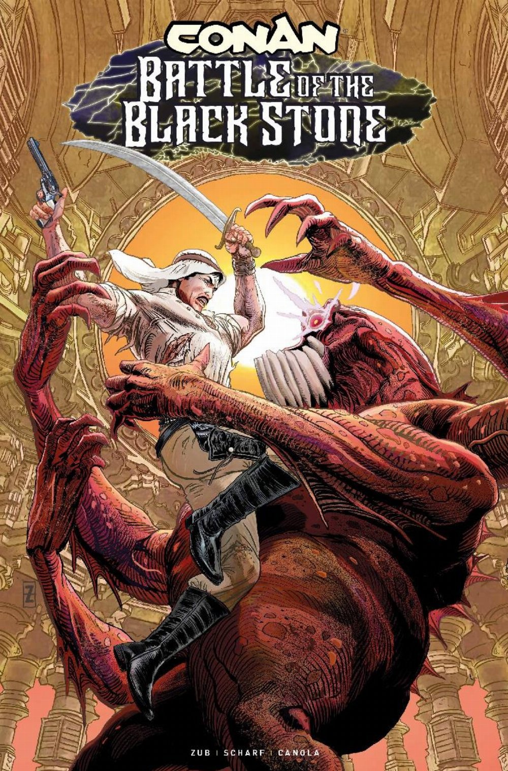 Τεύχος Κόμικ Conan The Barbarian: Battle Of The Blackstone #2 (Of 4) Cover C