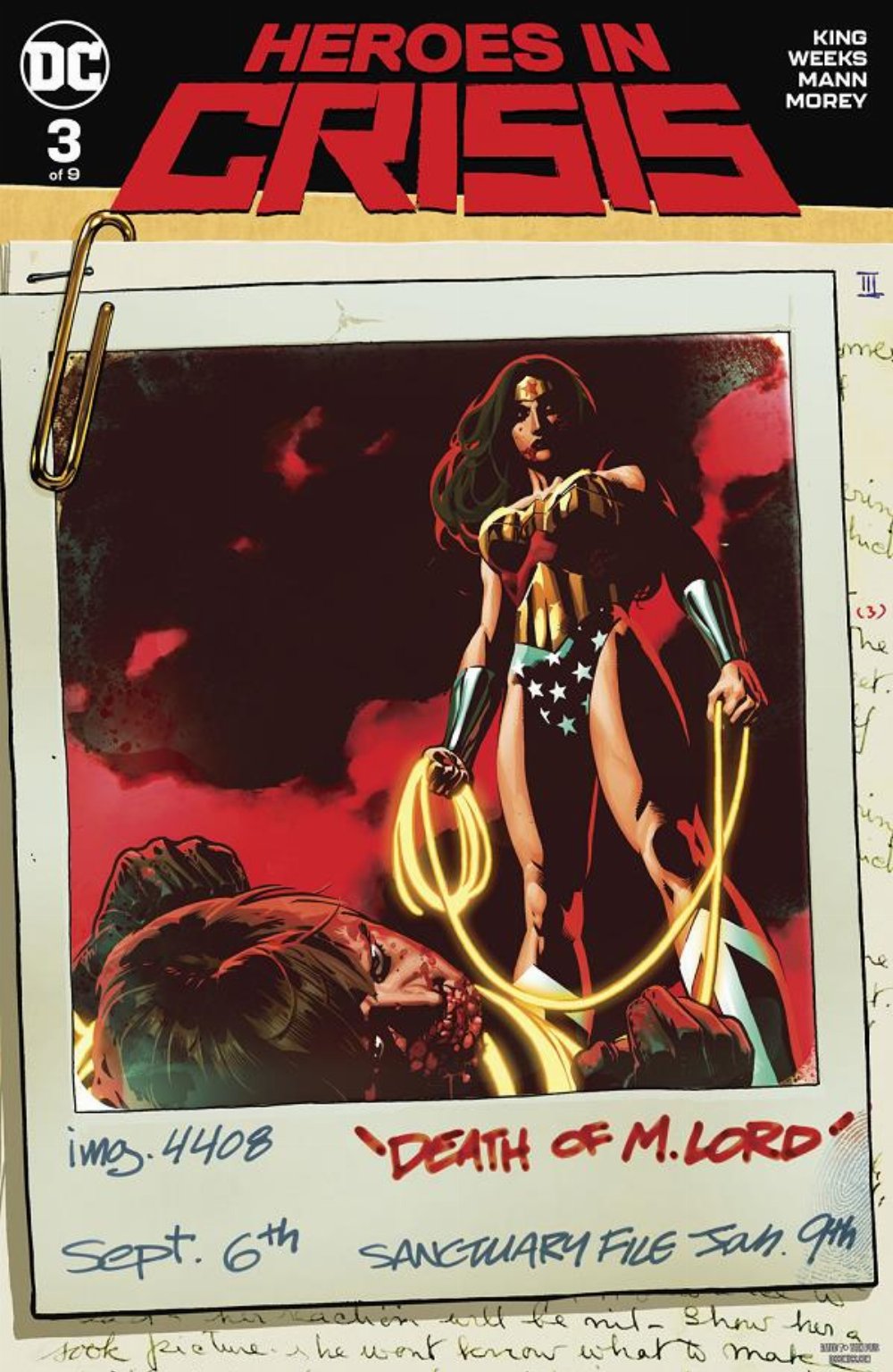 Τεύχος Κόμικ Heroes In Crisis #3 (Of 9) Variant Cover