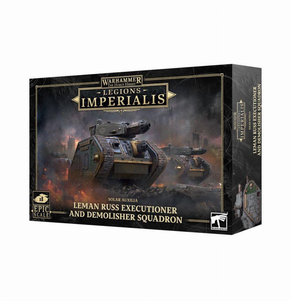 Warhammer: The Horus Heresy – Legions Imperialis: Leman Russ Executioner and Demolisher Squadron
