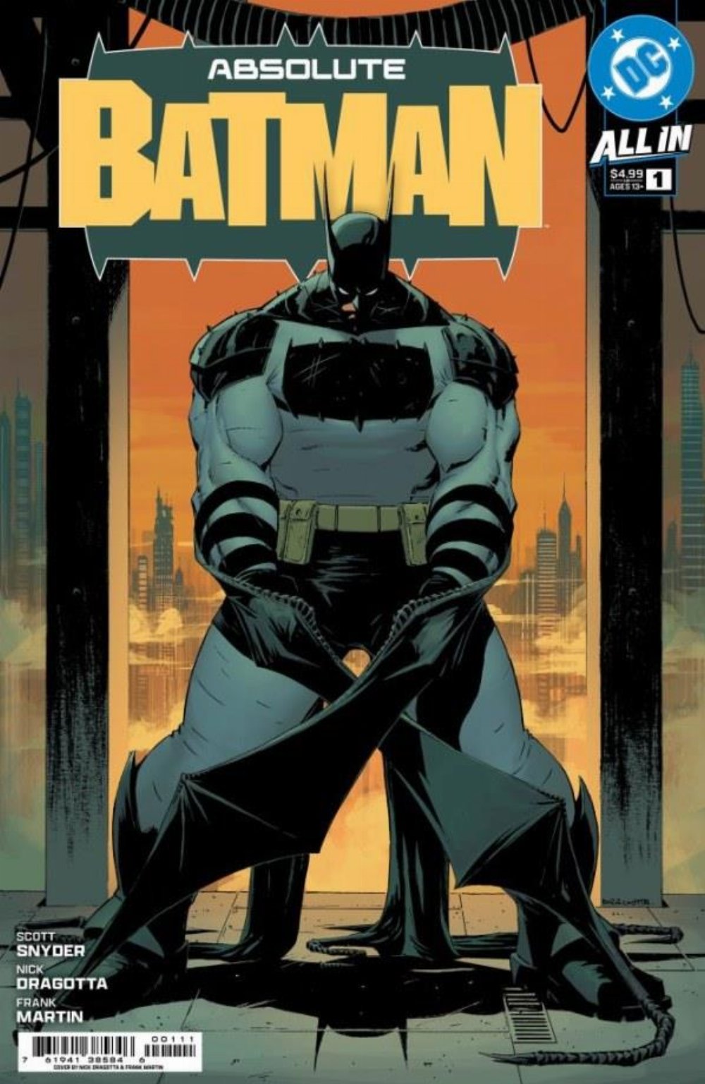 Τεύχος Κόμικ Absolute Batman #1