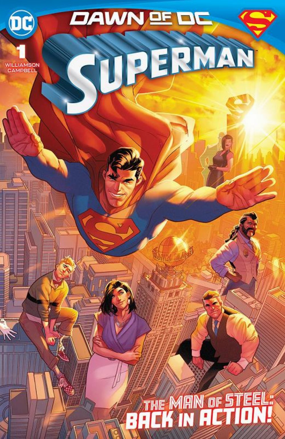 Τεύχος Κόμικ Superman #1 Signed By Williamson (Includes Certificate Of Authenticity)