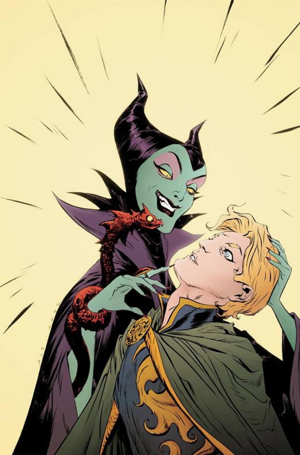 Τεύχος Κόμικ Disney Villains Maleficent #2 Cover Μ Lee Premium Metal (Includes Certificate Of Authenticity)