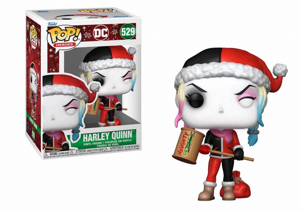 Φιγούρα Funko POP! DC Heroes – Harley Quinn (Holiday) #529