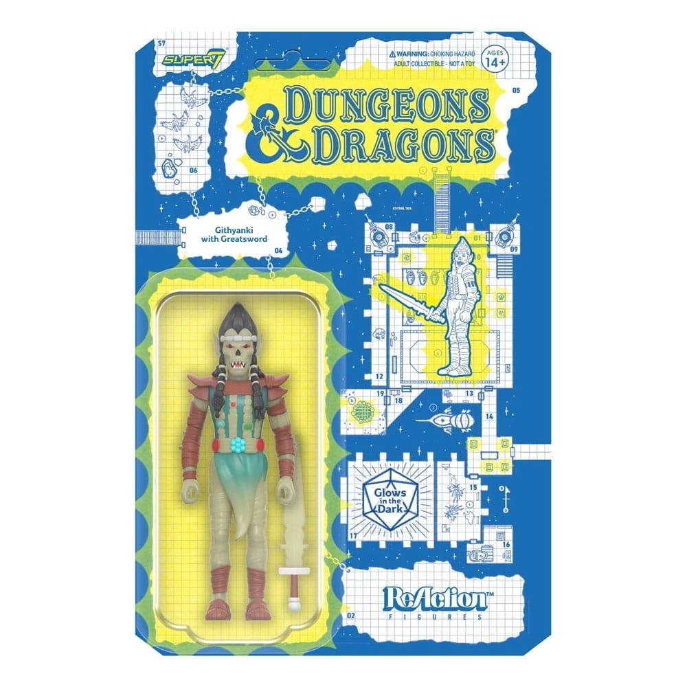 Dungeons & Dragons: ReAction – Githyanki with Greatsword (Glow in the Dark) Φιγούρα Δράσης (10cm)
