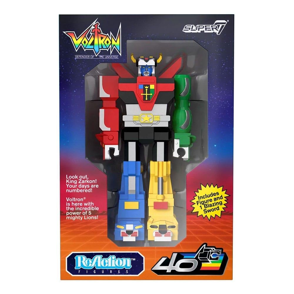 Voltron: ReAction – Voltron Vintage Package Φιγούρα Δράσης (10cm)