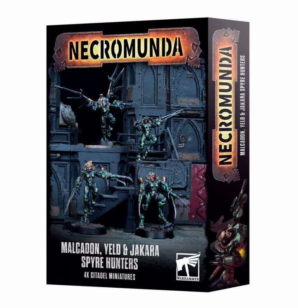 Necromunda – Malcadon, Yeld, and Jakara Spyre Hunters Gang