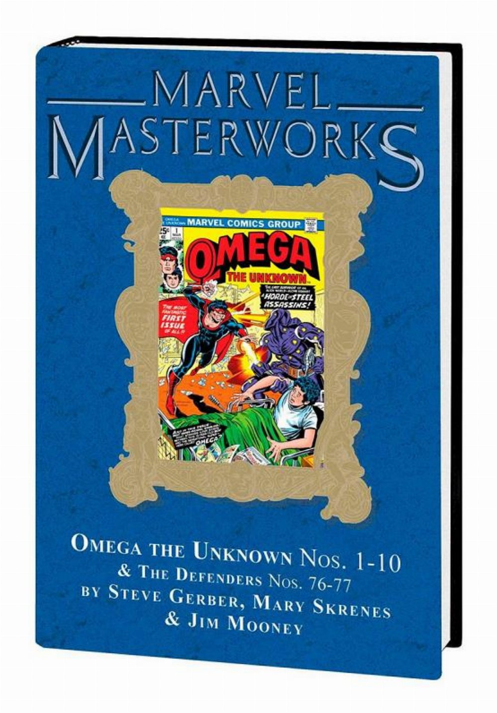 Σκληρόδετος Τόμος MMW Omega The Unknown Nos. 1-10 & The Defenders Nos. 76-77 Vol. 1 DM Variant Edition