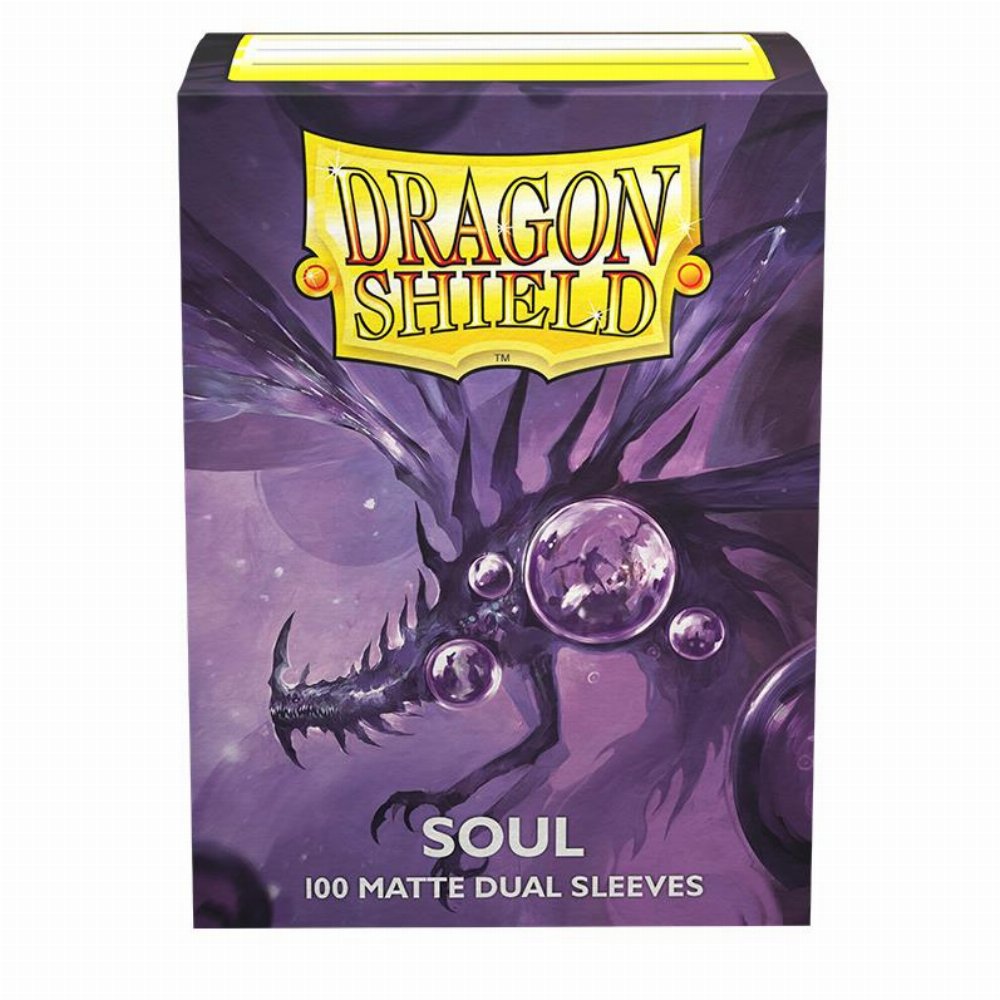 Dragon Shield Art Sleeves Standard Size – Matte Dual Metallic Soul (100 Sleeves)