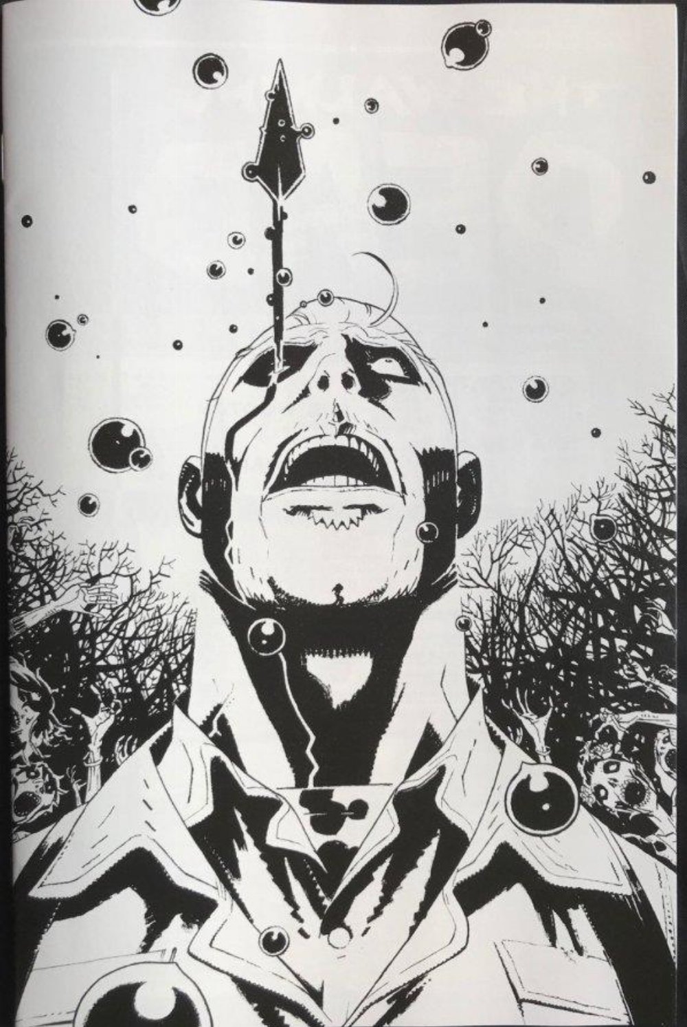 Τεύχος Κόμικ The Walking Dead #98 15th Anniversary Blind Bag Craig B&W Cover