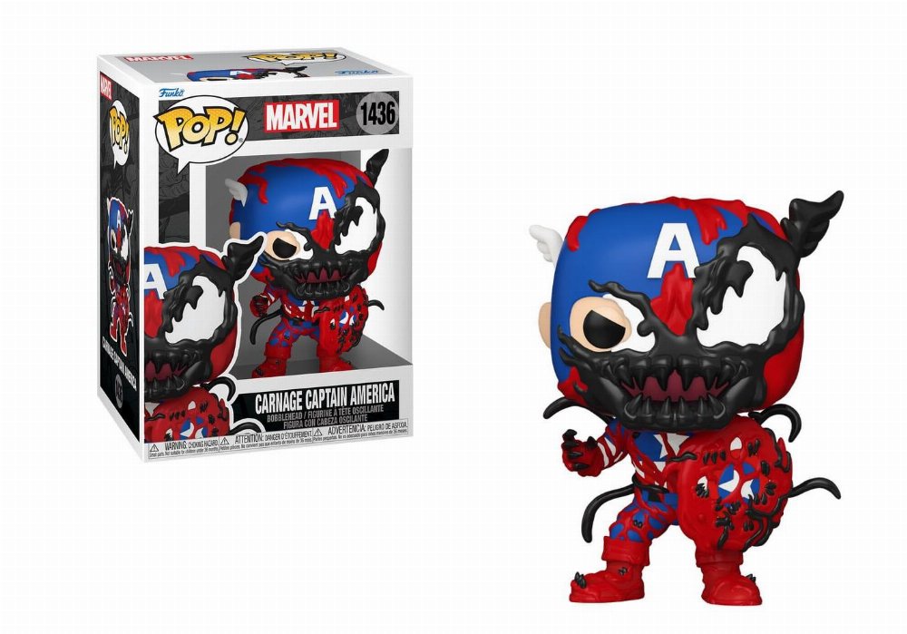 Φιγούρα Funko POP! Marvel: Carnageized – Carnage Captain America #1436