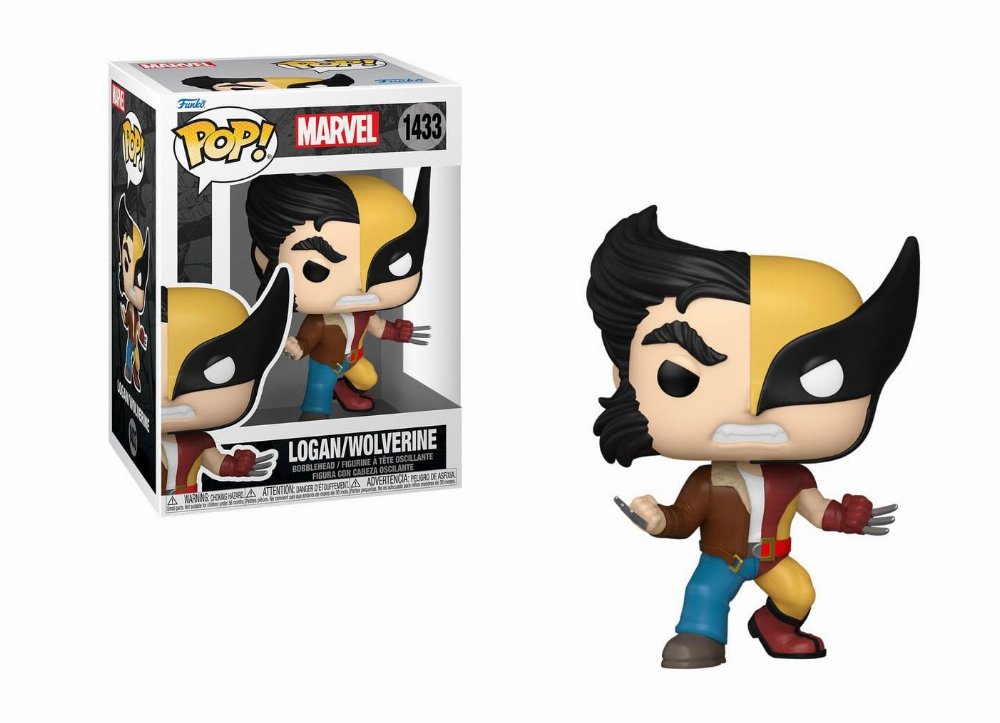 Φιγούρα Funko POP! Marvel: Split – Logan/Wolverine #1433