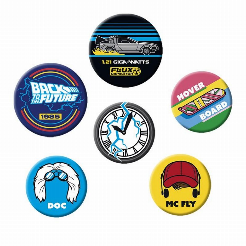 Back to the Future – Symbols 6-Pack Κονκάρδες