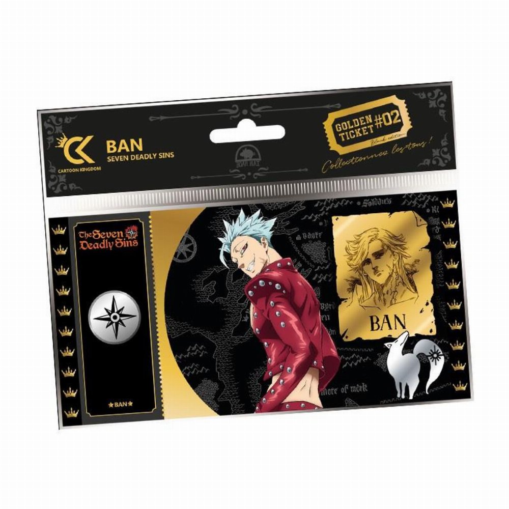 The Seven Deadly Sins – Ban #02 Golden Ticket (Black Edition)