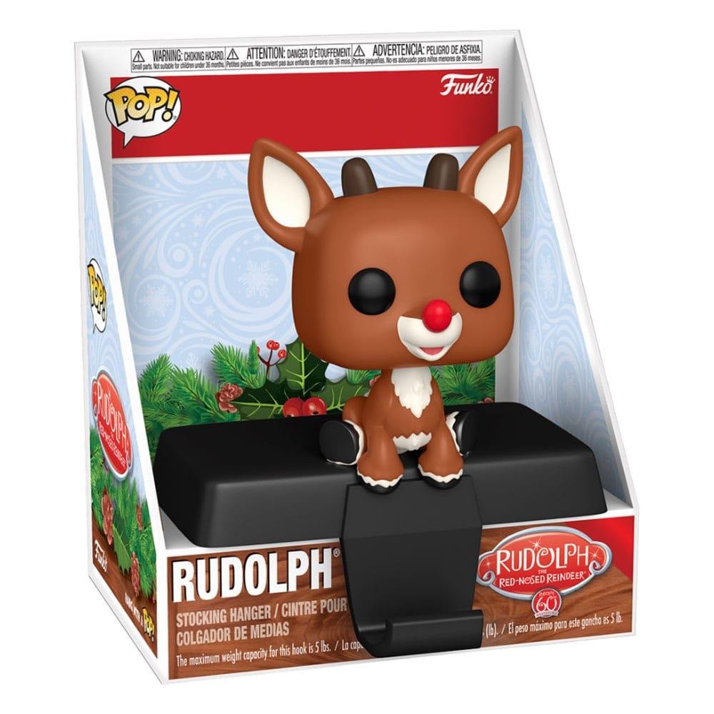 Φιγούρα Funko POP! Edge-Sitter: Rudolph the Red-Nosed Reindeer – Rudolph