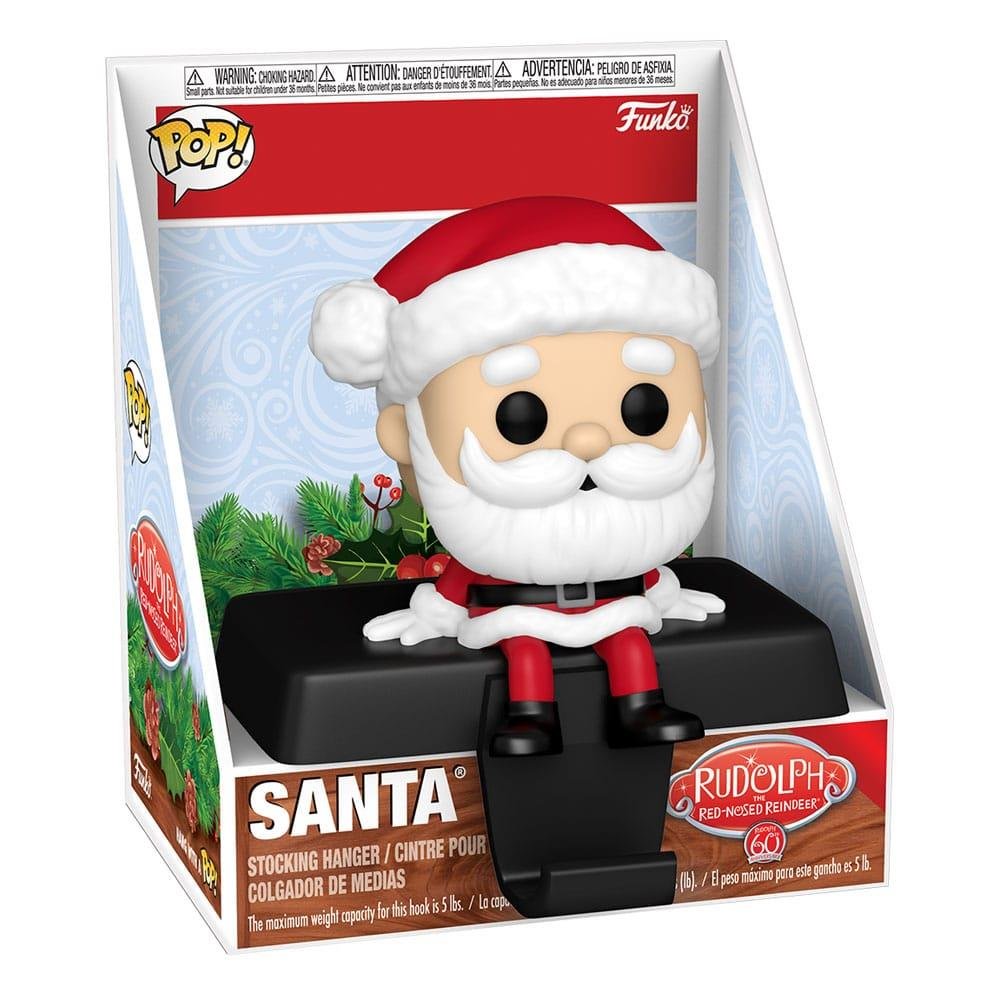 Φιγούρα Funko POP! Edge-Sitter: Rudolph the Red-Nosed Reindeer – Santa