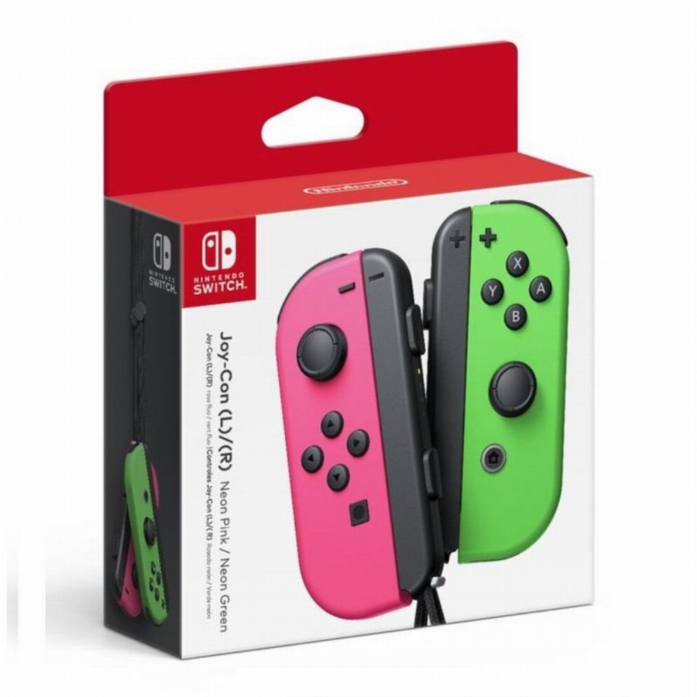 Nintendo Switch – Joy-Con (Green/Pink)