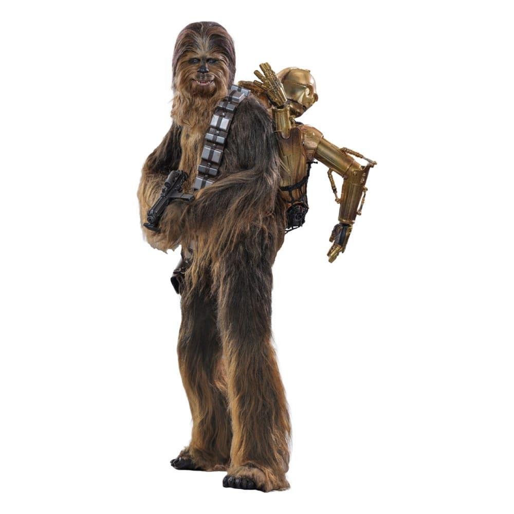 Star Wars: Episode V Hot Toys Masterpiece – Chewbacca with Disassembled C-3PO 1/6 Φιγούρα Δράσης (36cm)