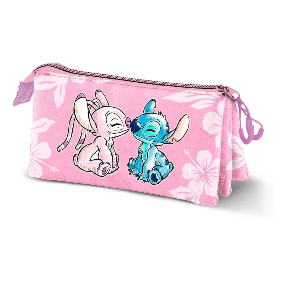 Disney: Lilo & Stitch – Angel & Stitch Pink Triple Κασετίνα