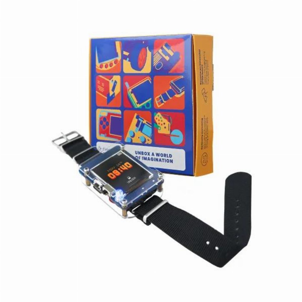 CircuitMess DIY STEM Kit – Clockstar (Κάνε το δικό σου Smartwatch) για ηλικίες 7+