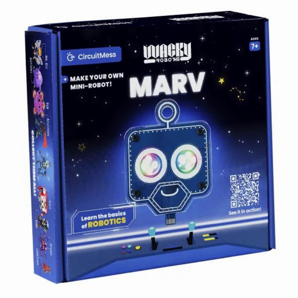 CircuitMess DIY STEM Kit – Wacky Robots Marv (Κάνε το δικό σου Mini-Robot) για ηλικίες 7+