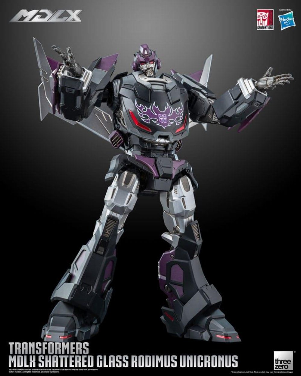 Transformers: MDLX – Shattered Glass Rodimus Unicronus Φιγούρα Δράσης (23cm)