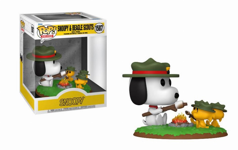 Φιγούρα Funko POP! Deluxe: Peanuts – Snoopy & Beagle Scouts #1587
