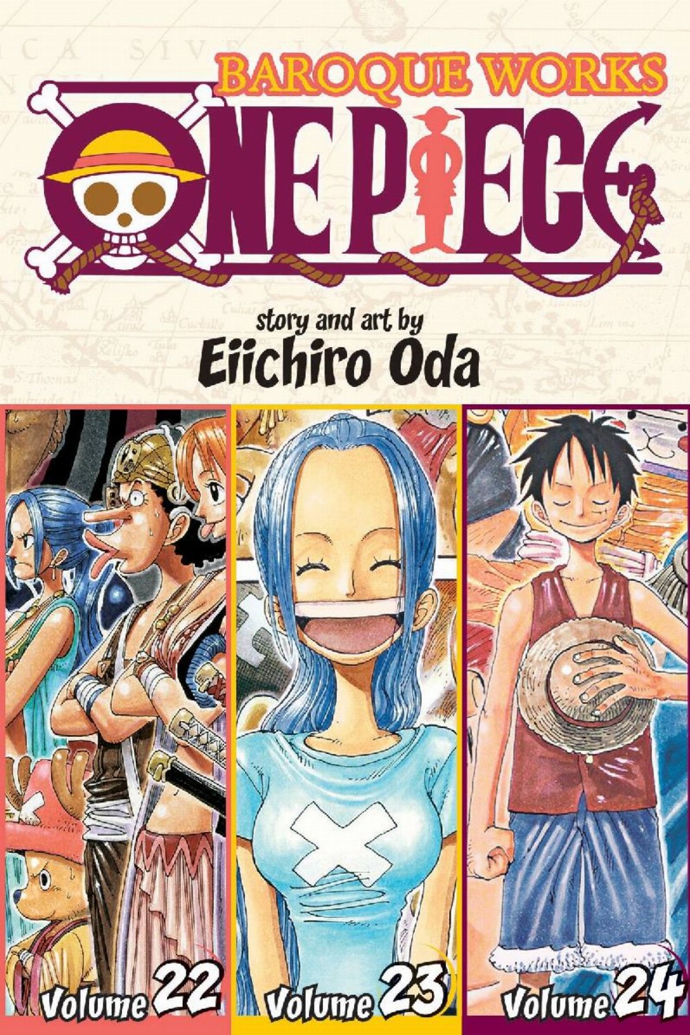 Τόμος Manga One Piece 3-In-1 Edition Vol. 08