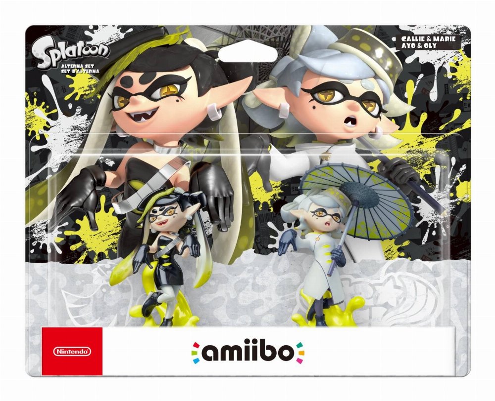 Nintendo Amiibo: Splatoon – Callie & Marie (Alterna Set) 2-Pack Φιγούρες