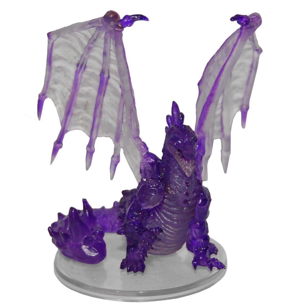 D&D Shattered Obelisk #45 Young Amethyst Dragon (R)