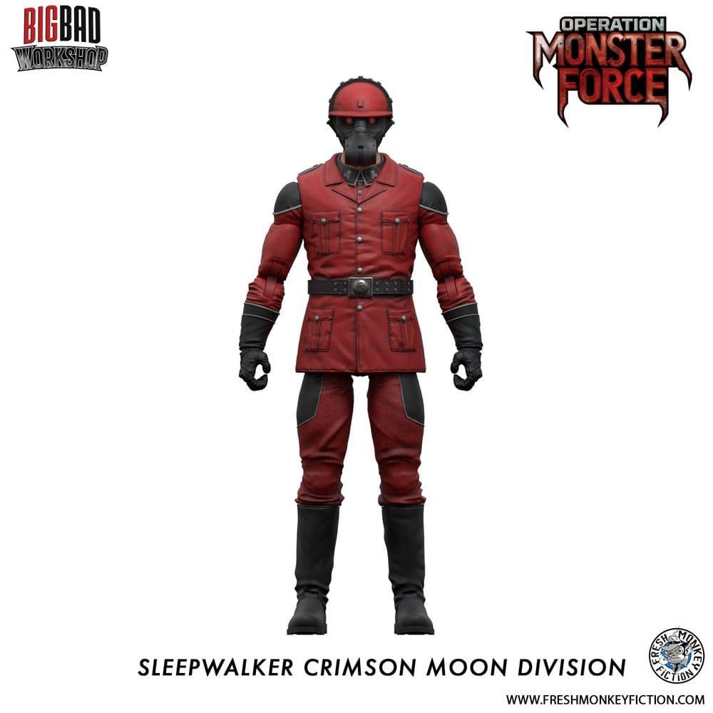 Operation: Monster Force – Sleepwalker Crimson Moon Division 1/12 Φιγούρα Δράσης (15cm)