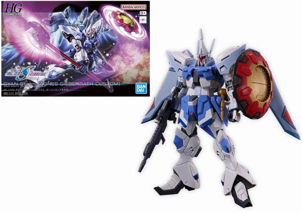 Mobile Suit Gundam – High Grade Gunpla: GYAN Storm (Agnes Giebenrath Custom) 1/144 Σετ Μοντελισμού
