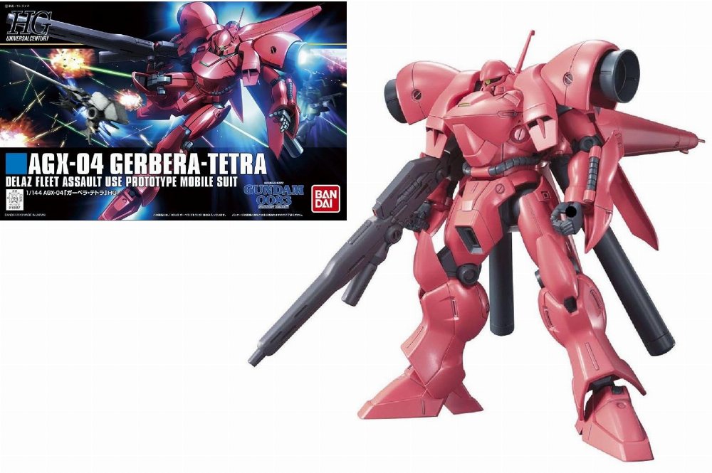 Mobile Suit Gundam – High Grade Gunpla: AGX-04 Gerbera-Tetra 1/144 Σετ Μοντελισμού