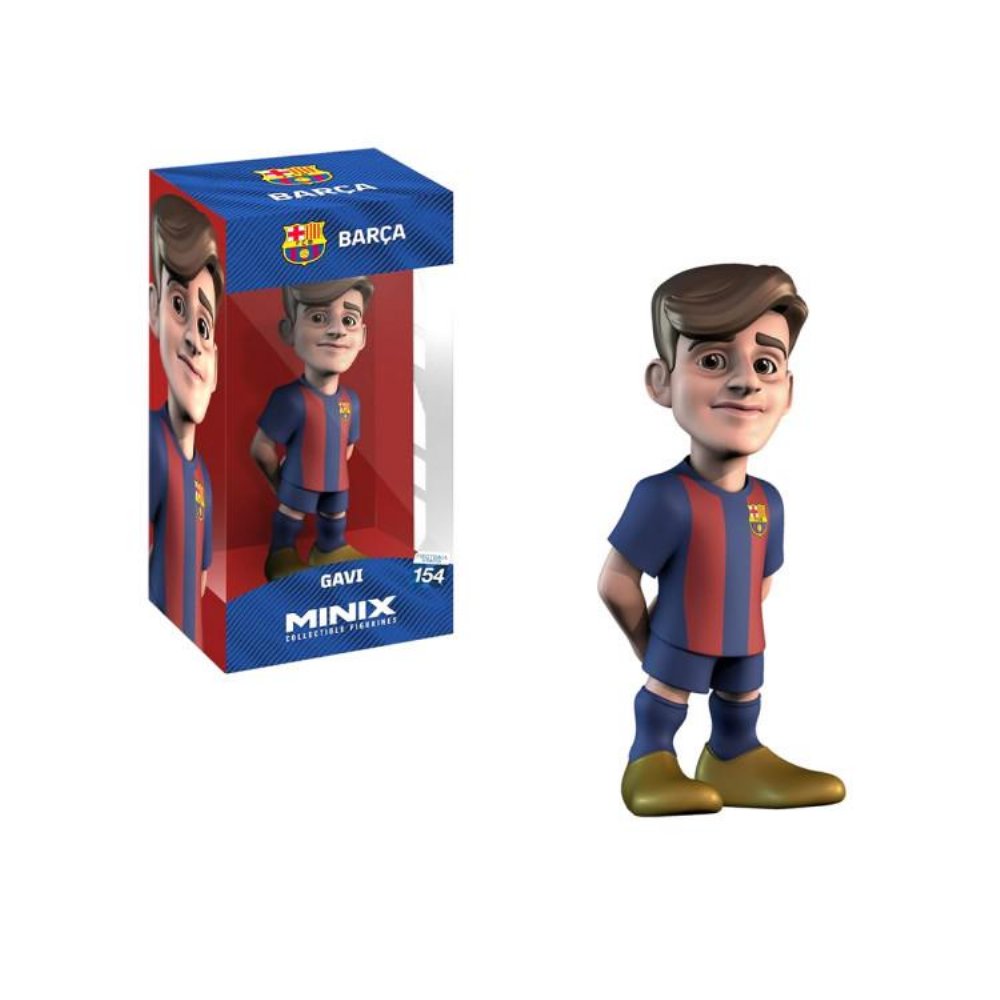Football Stars: Minix – Gavi (Barcelona) #154 Φιγούρα Αγαλματίδιο (12cm)