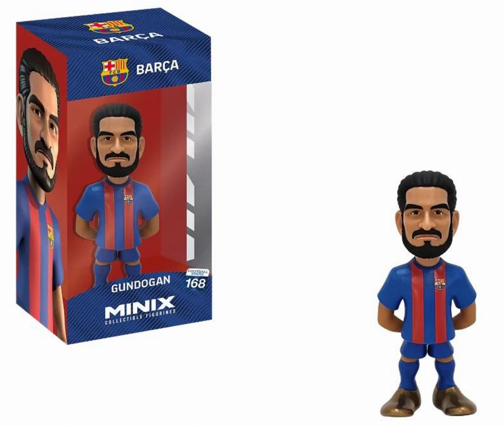 Football Stars: Minix – Gundogan (Barcelona) #189 Φιγούρα Αγαλματίδιο (12cm)