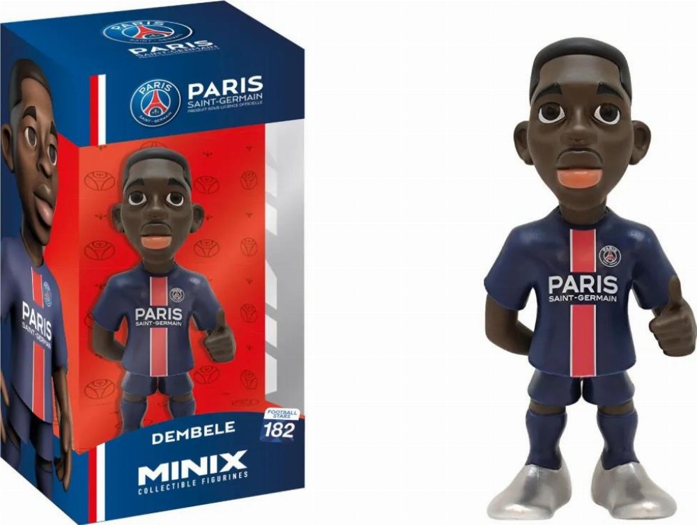 Football Stars: Minix – Dembele (Paris-Saint Germain) #182 Φιγούρα Αγαλματίδιο (12cm)