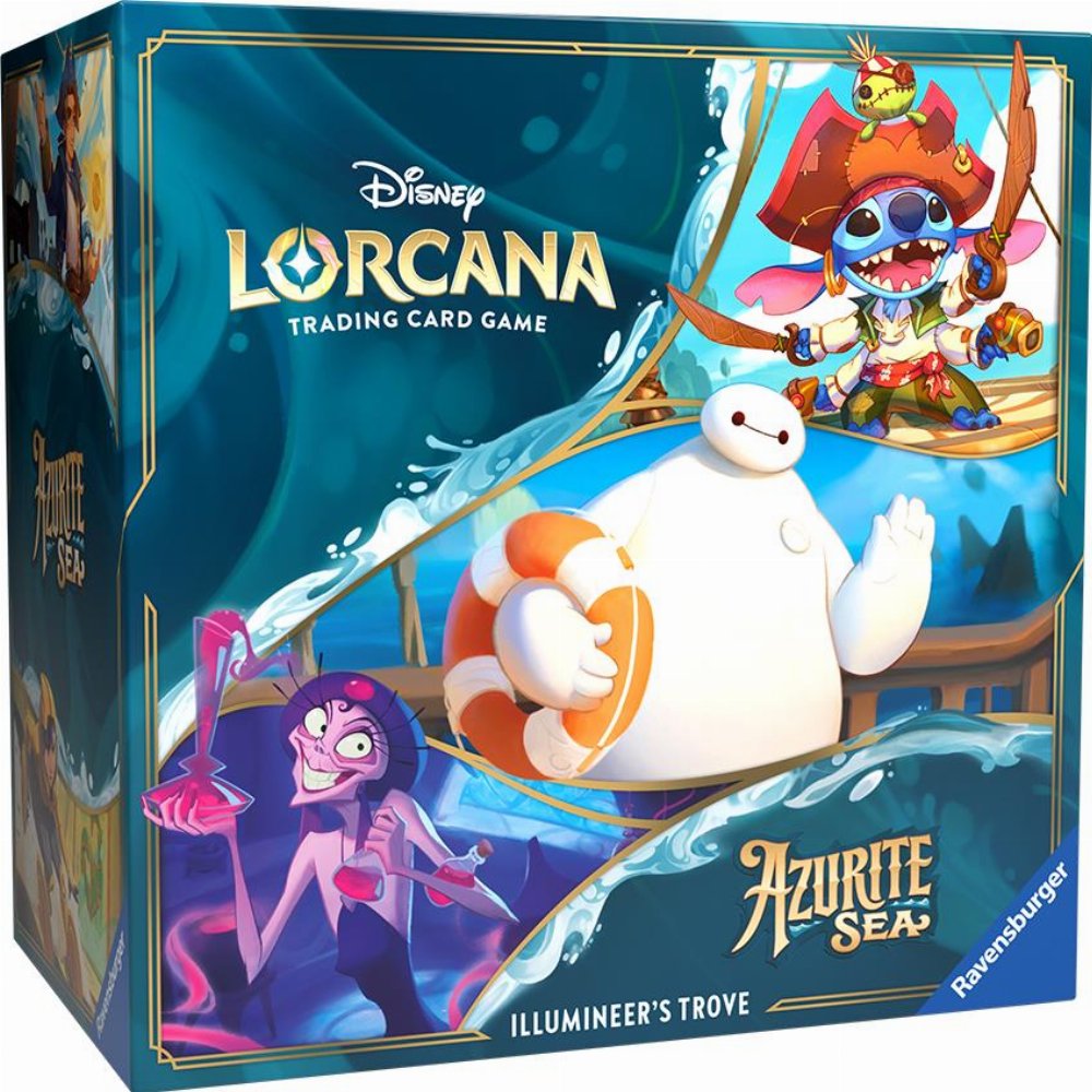 Disney Lorcana TCG – Azurite Sea: Illumineer’s Trove