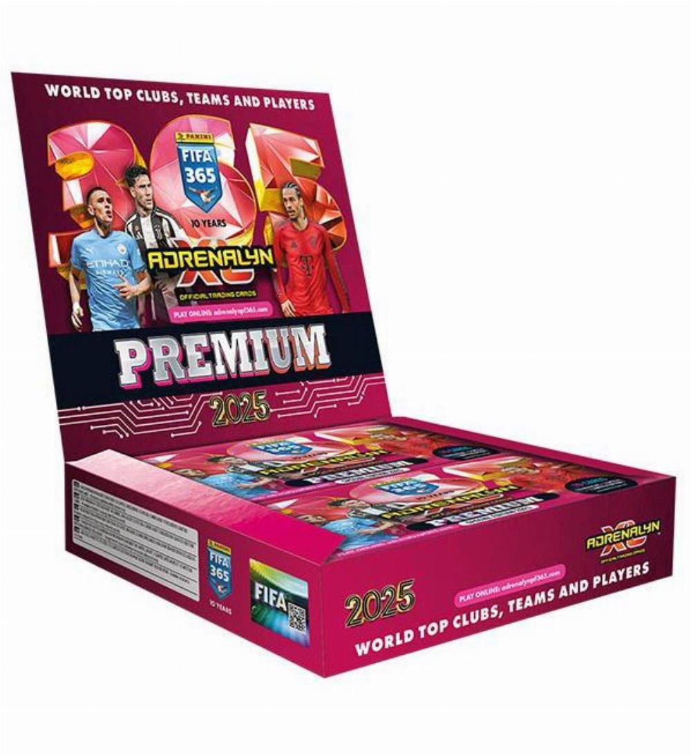 Panini – FIFA 365 2025 Adrenalyn XL Premium Booster Display (10 Φακελάκια σύνολο 50 Κάρτες)