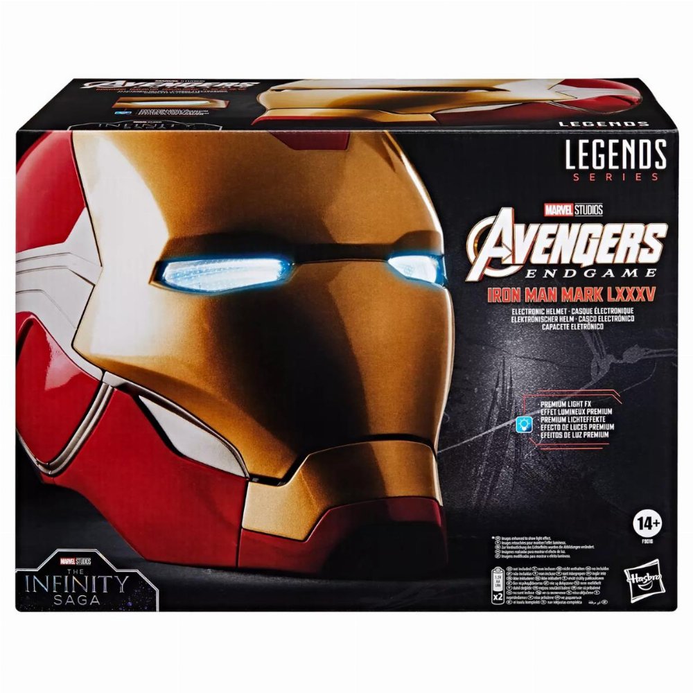 Marvel Legends: Avengers Endgame – Iron Man 1/1 Premium Ηλεκτρονικό Κράνος