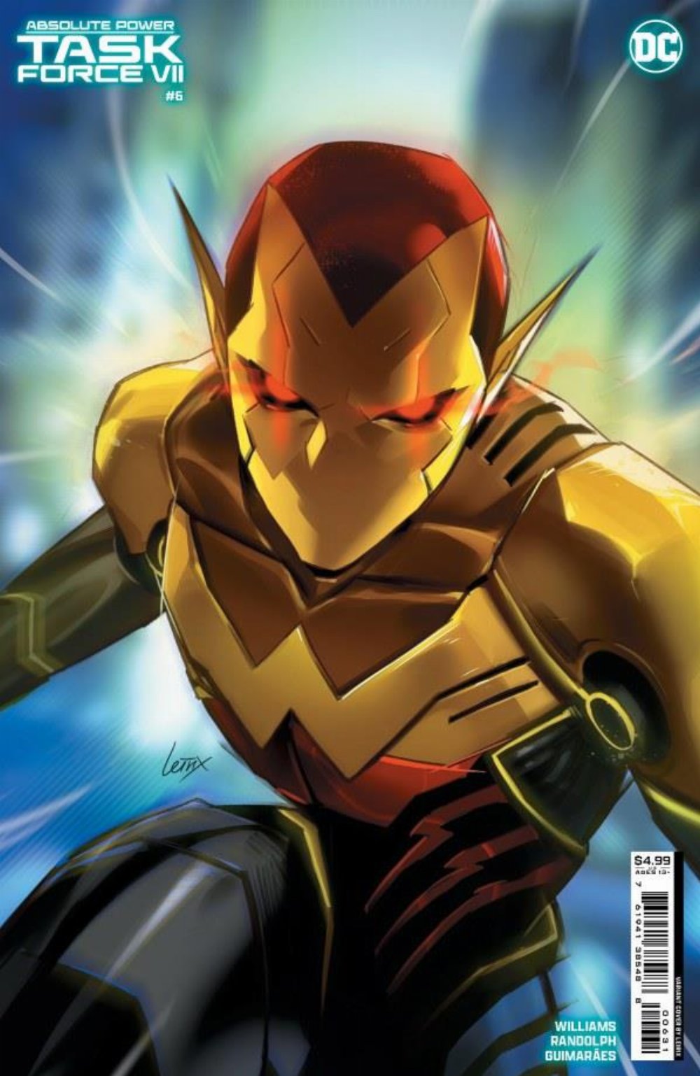 Τεύχος Κόμικ Absolute Power: Task Force VII #6 (Of 7) Leirix Cardstock Variant Cover