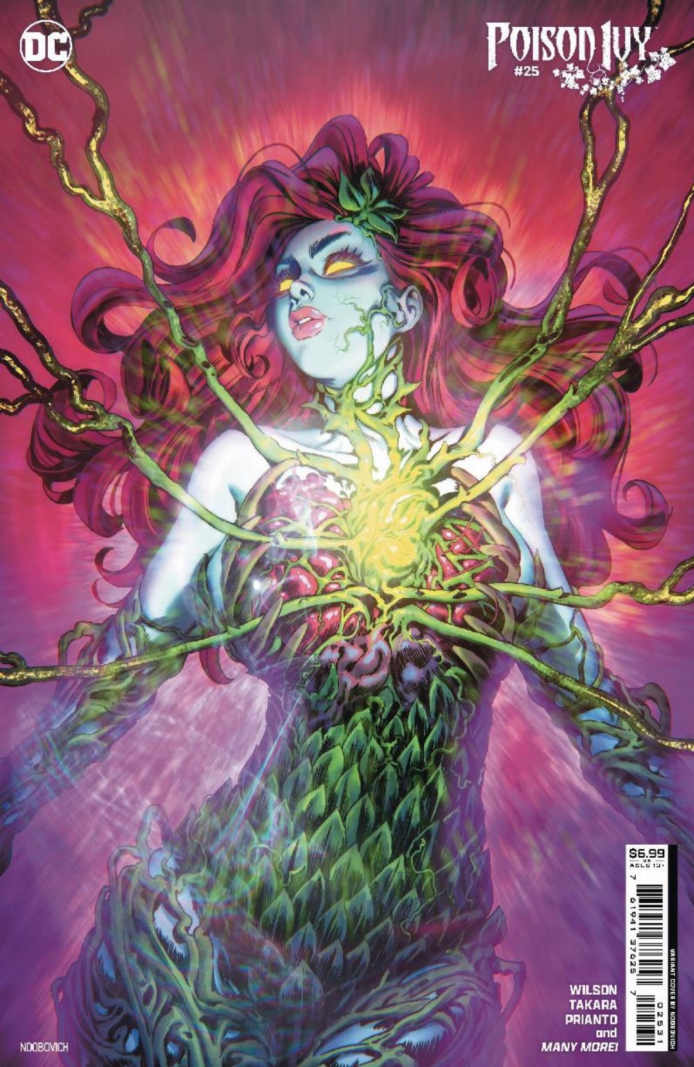Τεύχος Κόμικ Poison Ivy #25 Noobovich Cardstock Variant Cover